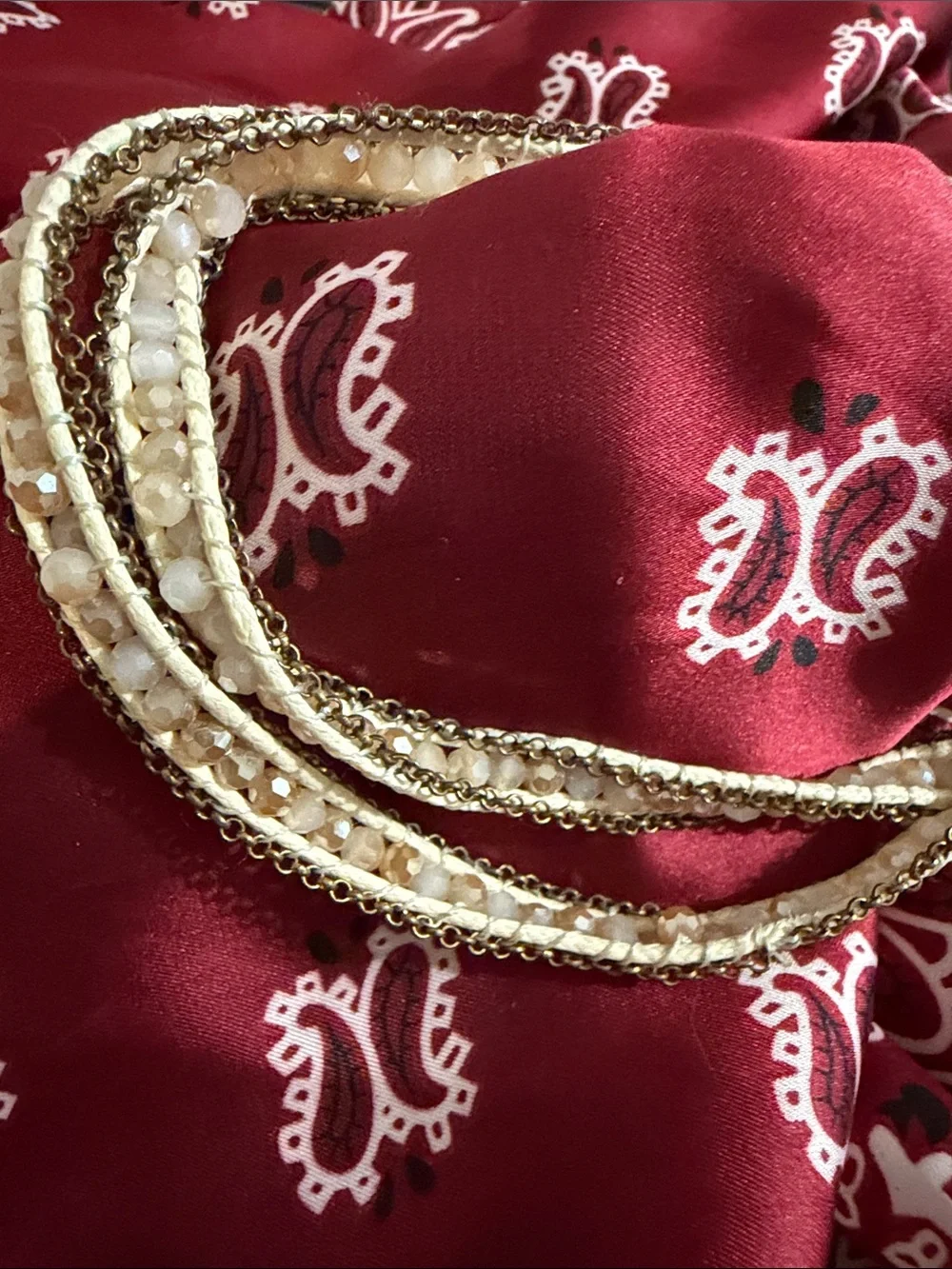 Gold-Tone Braided Multi-Strand Bracelet - Gold
